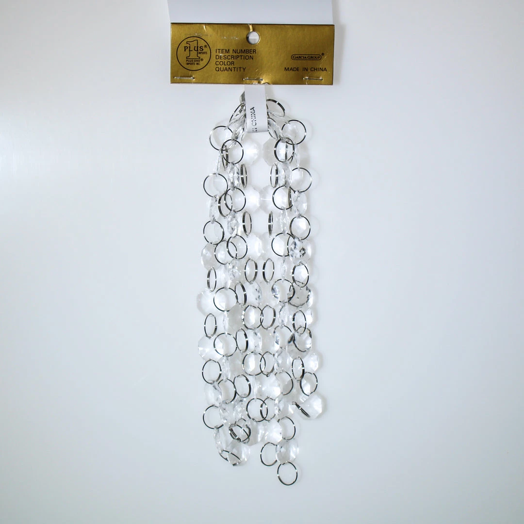 Richland Crystal Garland Clear 6ft 2 Richland Crystal Garland Clear 6ft