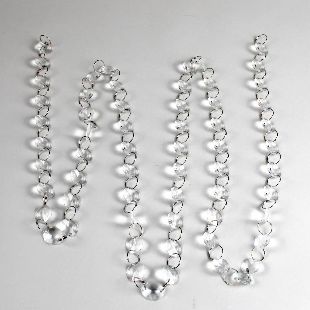 Richland Crystal Garland Clear 6ft 1 Richland Crystal Garland Clear 6ft