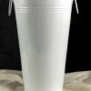 Richland Shop By Event 11" White Flower Market Buckets With Handles