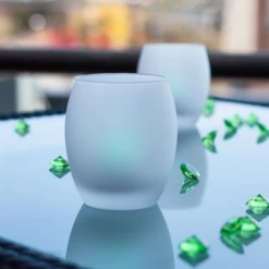 Richland Eastland Grande Hurricane Votive Candle Holder Frosted Set Of 144 Shop By Event