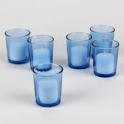 Richland Eastland Votive Holder Blue Set Of 72 Shop By Event