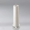 Richland Pillar Candle 3"x12" White Set Of 12 Weddings