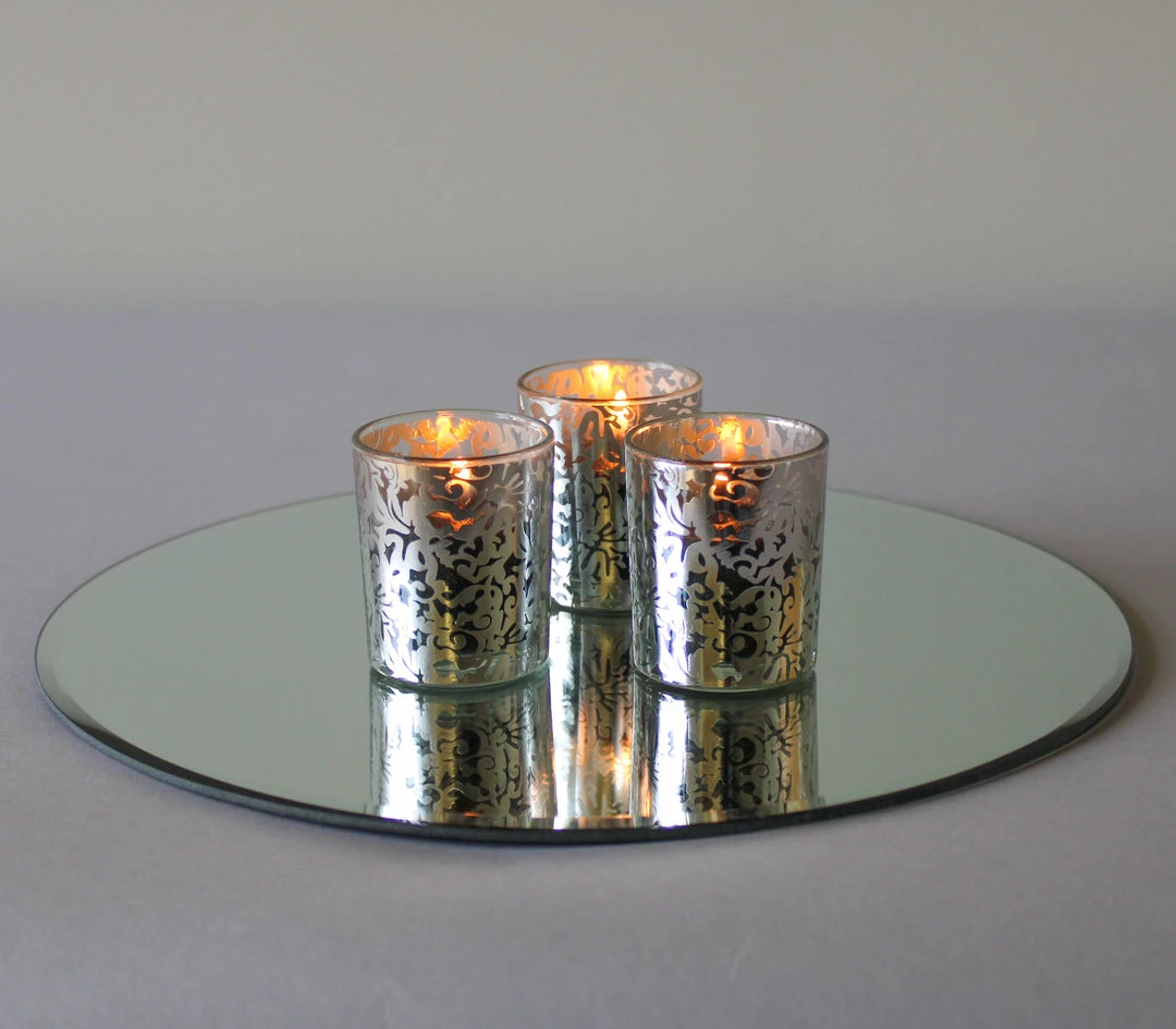 Shop By Event Richland Silver Lace Votive Holder Set Of 72 2 Shop By Event Richland Silver Lace Votive Holder Set Of 72