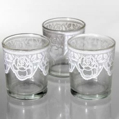 Richland Peony Lace Votive Holder Set Of 72 Shop By Event