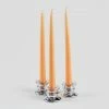 Richland Taper Candles 10" Peach Set Of 10