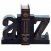 Richland Wooden Alphabet Book Ends