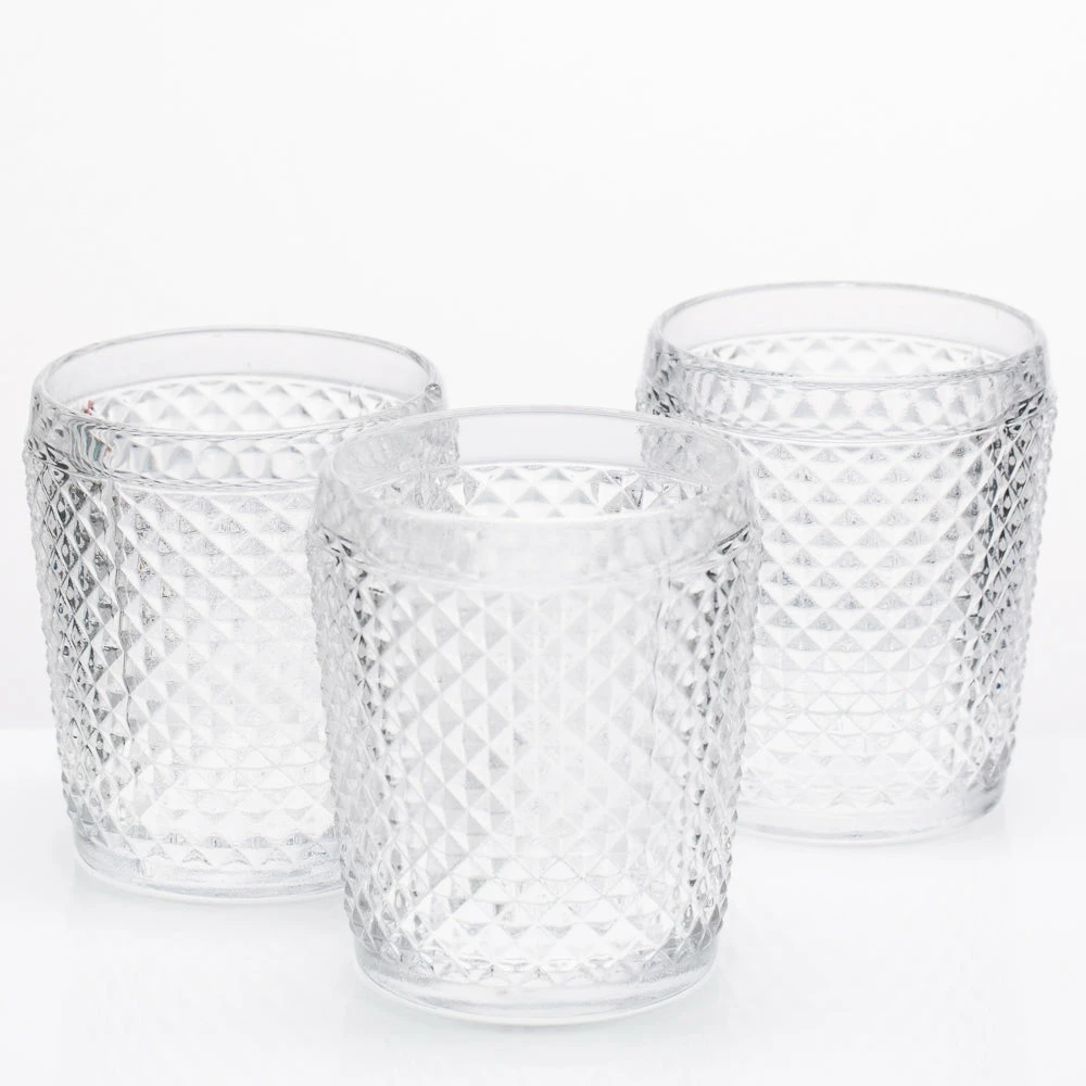 Richland Diamond Candle Holder Clear Set Of 6 Shop By Event 1 Richland Diamond Candle Holder Clear Set Of 6 Shop By Event