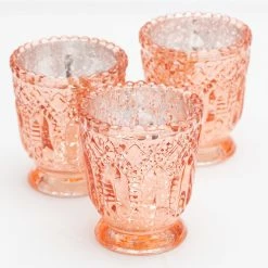 Richland Holder Royal Mercury Petite Rose Gold Set Of 12 Shop By Event