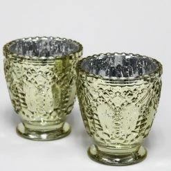 Richland Holder Royal Mercury Grande Metallic Gold Set Of 6