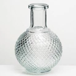 Richland Textured Glass Perfume Vase Set Of 6