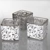 Richland Votive Holder Square White Lace Set Of 72