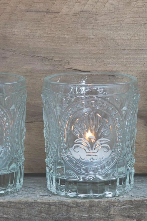 Richland Votive Holder Clear Textured Glass Set Of 48 Shop By Event 2 Richland Votive Holder Clear Textured Glass Set Of 48 Shop By Event