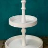 Richland 2-Tier Dessert Stand Round 15.5in