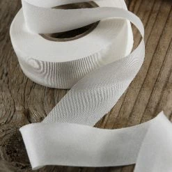 Richland 100% Silk Wedding Ribbon White 1" X 38 Yds