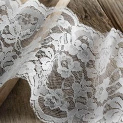 Richland Wide White Lace Ribbon Trim 6" X 10 Yards Shop By Event