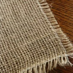 Richland Weddings Burlap Square Tablecloth 54in