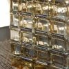 Richland Gold Mercury Glass 4-3/4" Cube Vase & Candle Holder