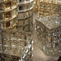 Richland Silver Mercury Glass Cylinder Vase 10in Shop By Event