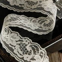 Richland Lace Ribbon 2in X 25yds Ivory