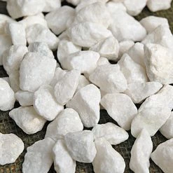 Richland Weddings White Cobble Stones 1 Lb. Vase Filler