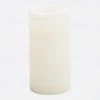 Richland LED Big Pillar Candles Ivory 6” X 12”