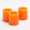 Seasonal Parties Richland LED Votive Candles Orange Set Of 12