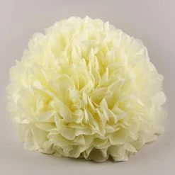 Save-On-Crafts Bachelorette Party Tissue Paper Pom Poms 16" Beige (Pack Of 4)