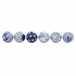 Richland Porcelain Navy & White Balls Set Of 6 Shop By Event
