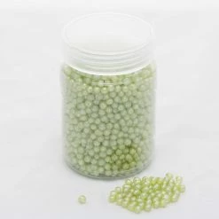 Richland Glass Pearl Vase Filler – Green Set Of 24 Weddings