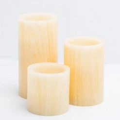 Richland Flameless LED Pillar Candle Birch 4