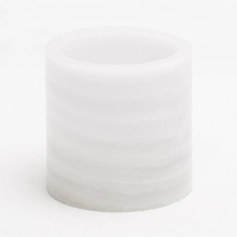 Richland Flameless LED Pillar Candle Marble Set Of 3 6 Richland Flameless LED Pillar Candle Marble Set Of 3
