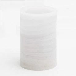 Richland Flameless LED Pillar Candle Marble Set Of 3 10 Richland Flameless LED Pillar Candle Marble Set Of 3