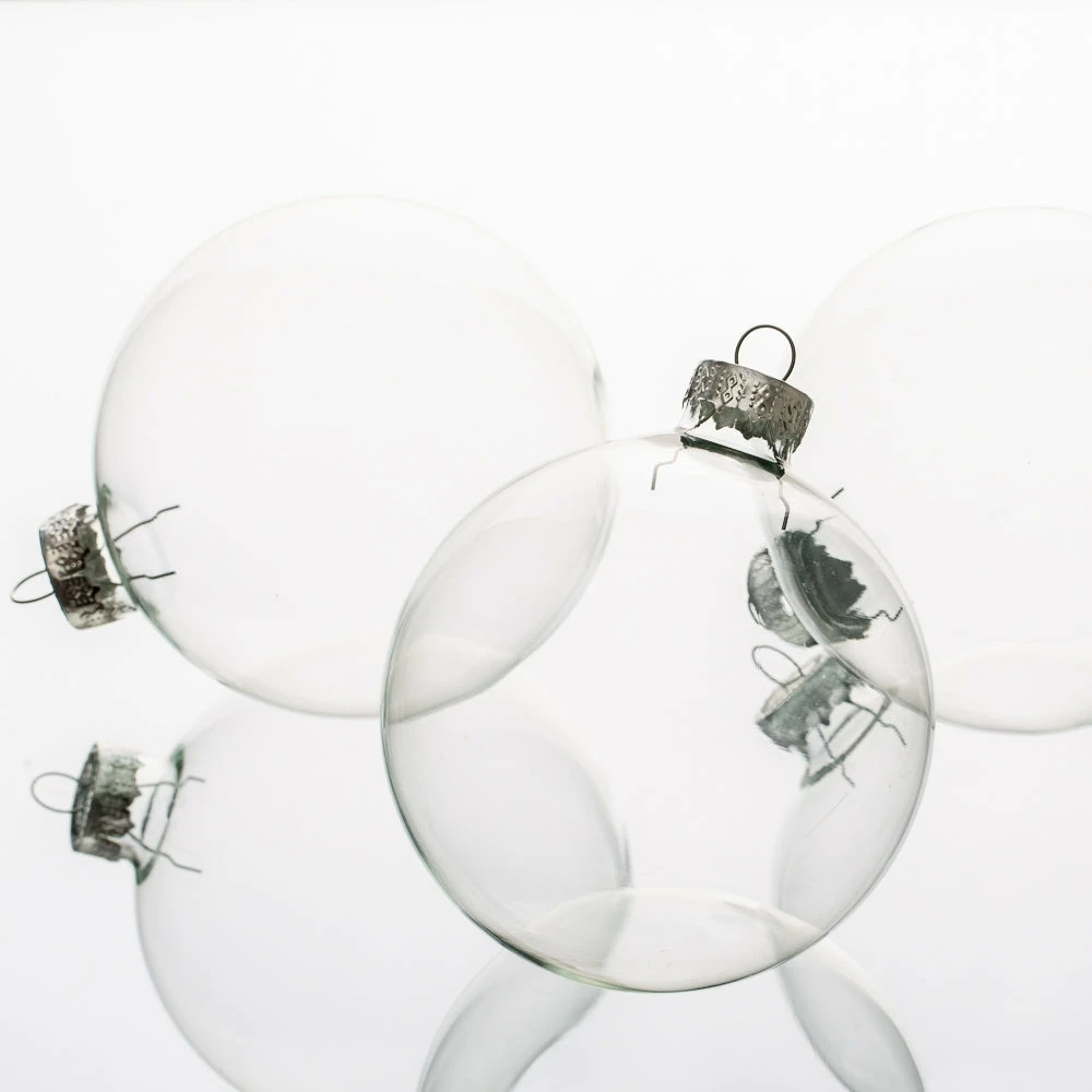 Richland Glass Ornaments 3” Set Of 24 Seasonal Parties 1 Richland Glass Ornaments 3” Set Of 24 Seasonal Parties