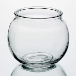 Richland Bubble Ball Vase With Rim 4" Set Of 24