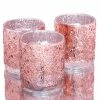 Richland Mercury Candle Holder Nadine Rose Gold Small Set Of 36 Shop By Event
