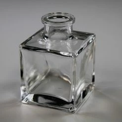 Richland Glass Bud Vase Clear Square Set Of 12