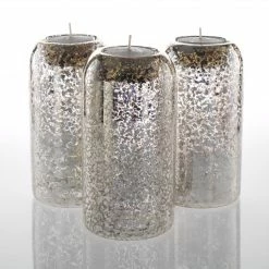 Richland Mercury Leopard Tealight Holder – Large Set Of 12