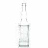 Richland Vintage Square Glass Bottle Clear Set Of 12