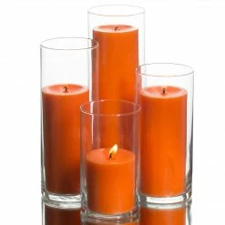 Shop By Event Richland Pillar Candles & Eastland Cylinder Holders Set Of 4