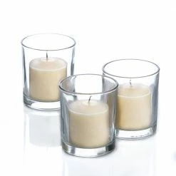 Richland Votive Candles & Eastland Clear Votive Holders Set Of 144