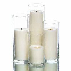 Shop By Event Richland Pillar Candles & Eastland Cylinder Holders Set Of 48