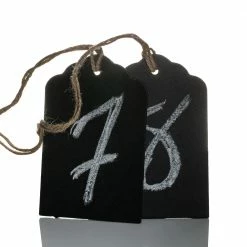 Save-On-Crafts Tag Chalk Board With String 2.5x4in Bachelorette Party