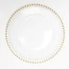 Shop By Event Richland 13" Gold Beaded Plastic Charger Plate Set Of 48