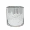 Richland Silver Mercury Glass Cylinder Vase 5" X 5" Shop By Event