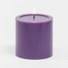 Shop By Event Richland 4" X 4" Purple Pillar Candle