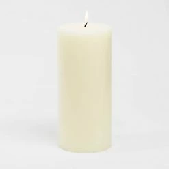 Richland 4" X 9" Ivory Pillar Candles Set Of 6