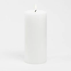 Shop By Event Richland 4" X 9" White Pillar Candles Set Of 6