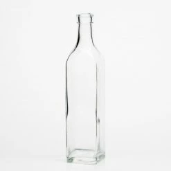 Weddings Richland Glass Square Bottle Set Of 24
