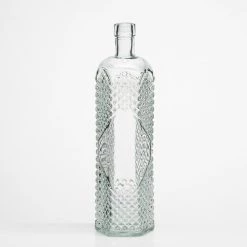 Weddings Richland Glass Textured Bottle Set Of 24