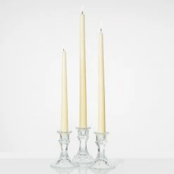 Richland Taper Candles 14" Ivory Set Of 10